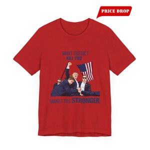 Trump Defiance STRONGER - Unisex T-Shirt